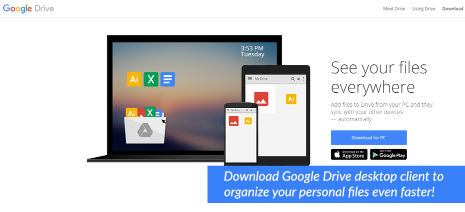 Download Google Drive Client